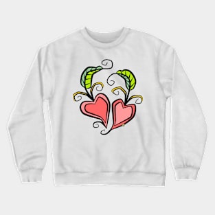 Garden Hearts Crewneck Sweatshirt